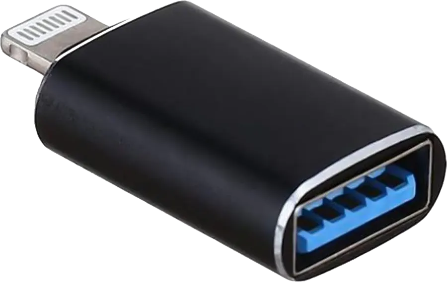 Joyroom Lightning to USB OTG Adapter, Black S-H156