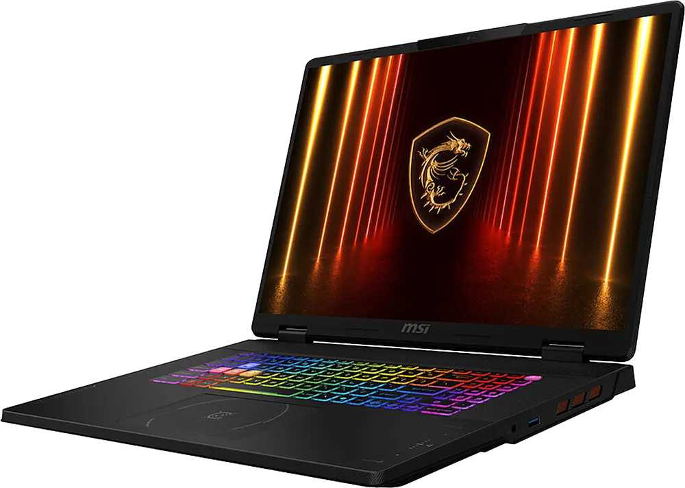 لابتوب ام اس اي كروس هير18 HX AI A2XWGKG-025EG، معالج Intel® Core™ Ultra 9 275HX، رامات  سعة 32 جيجابايت، هارد ديسك SSD سعة 1 تيرابايت، بطاقة رسومات NVIDIA® GeForce RTX™ 5070 سعة 8 جيجابايت GDDR7، شاشة QHD مقاس 18 بوصة، نظام تشغيل ويندوز 11 هوم، لون اسود