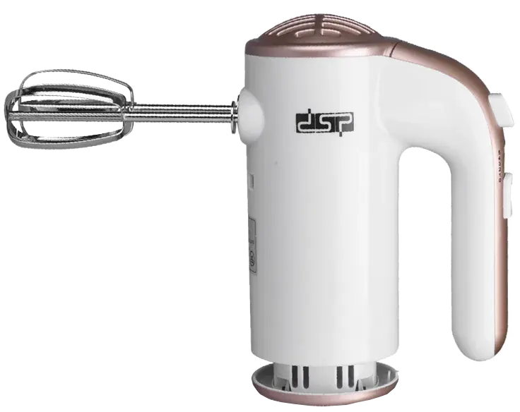 DSP Hand Mixer, 200 Watt, 5 Speeds, White, KM2021