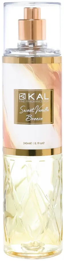 Kal Women Body Mist Sweet Vanilla Breeze , 240 Ml