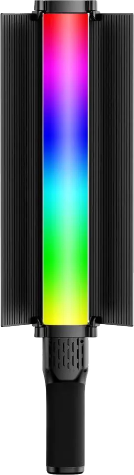 عصا اضاءة تصوير VL360 اولانزي ،38 واط، شاشة LCD، اضاءة RGB، منفذ شحن TYPE-C، مروحة تبريد، L058GBB2