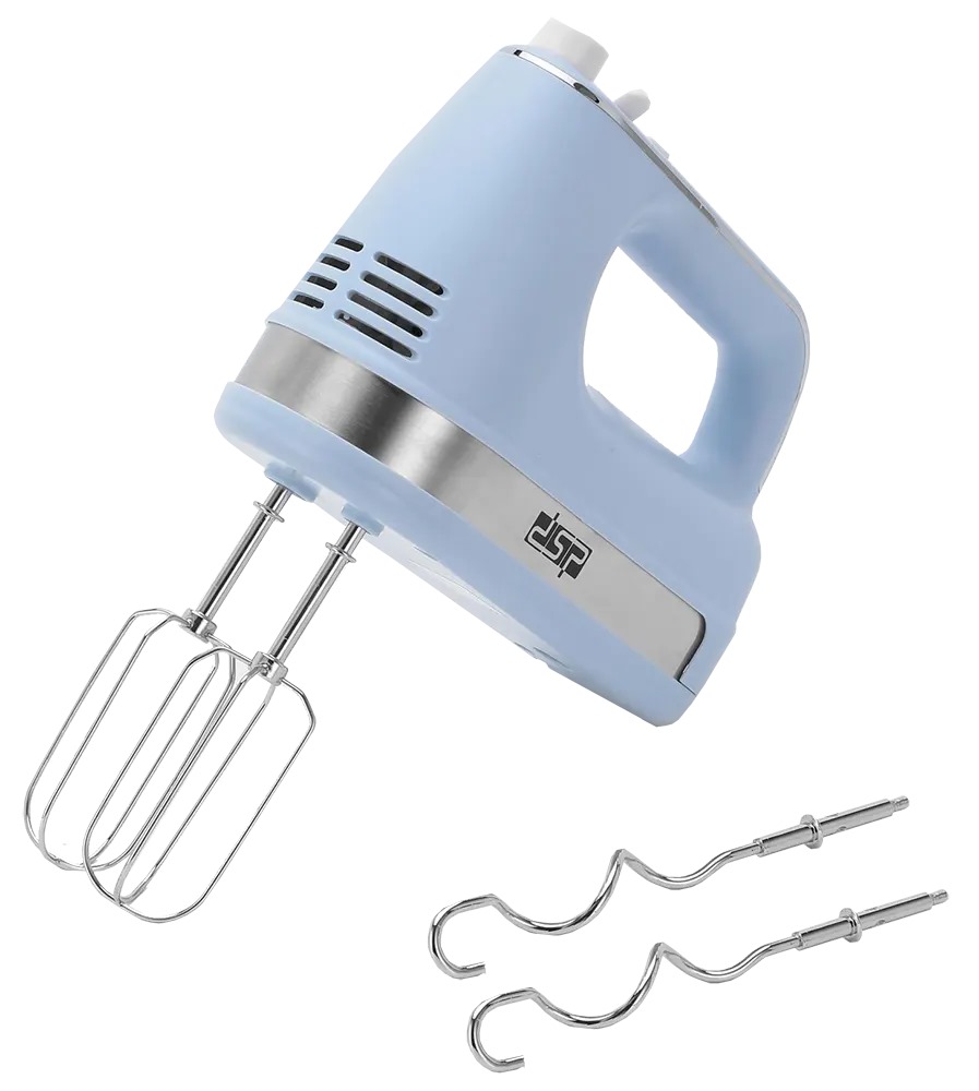 DSP Hand Mixer, 200 Watt, 5 Speeds, Light Blue, KM 2135