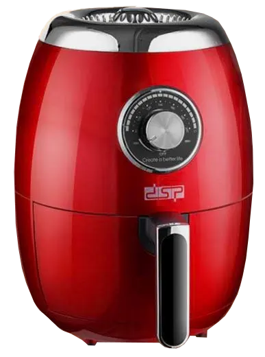 DSP Air Fryer, 1350 Watts, 3 Liters, Red, KB2048A