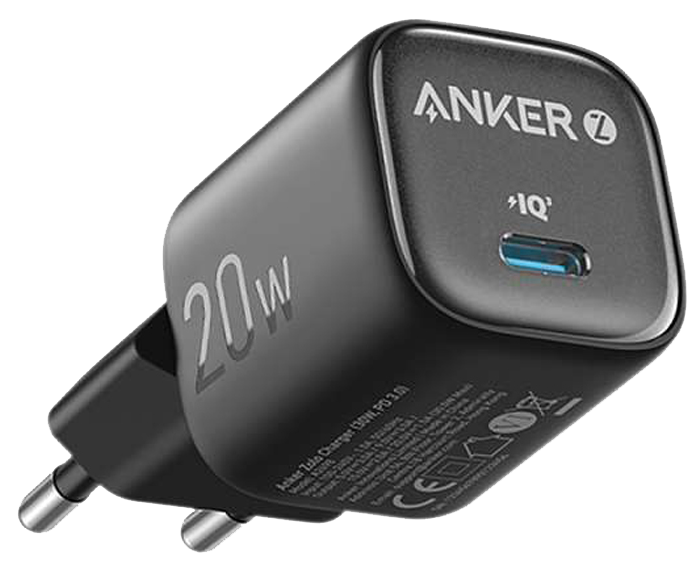 شاحن أنكر زولو ، بقدرة 20 وات ، شحن سريع - PD 3.0 ، أسود ،  A2699L11