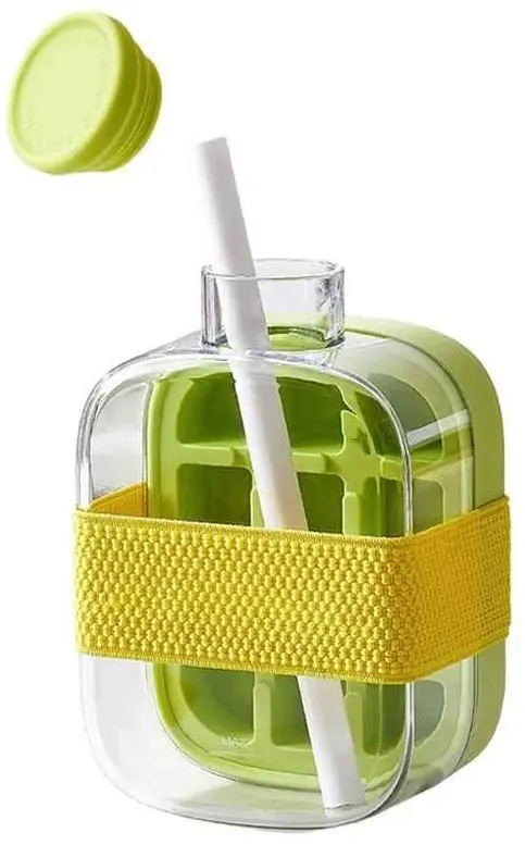 Ice Cube Bottle With Chalimo, Multicolor, 065