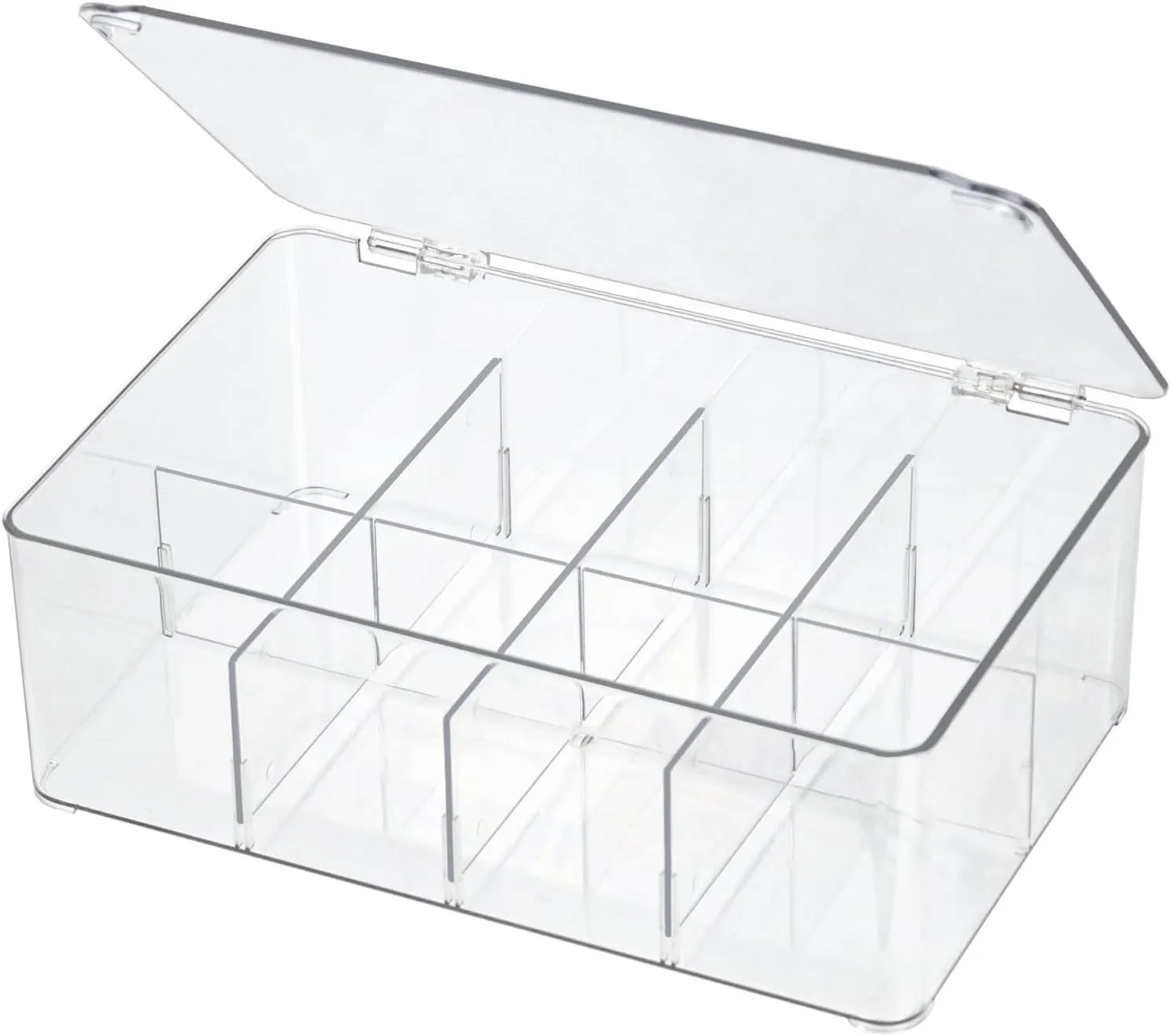 منظم شاى اكريلك شفاف