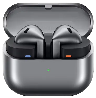 Samsung Galaxy Buds 3 Earphones, Bluetooth V5.4, Water Resistant, Noise Cancelling, 515mAh, SM-R530N