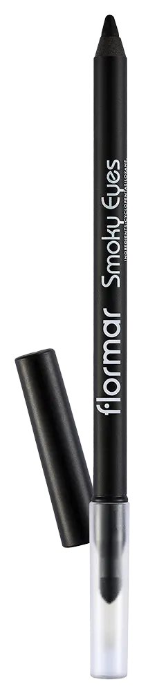 ايلاينر سموكي مقاوم للماء من فلورمار، 001 كاربون بلاك