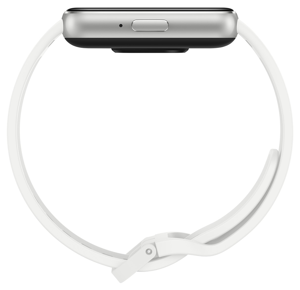 ساعة سمارت سامسونج جالكسي فيت 3 ، شاشة AMOLED مقاس 1.6 بوصة ، مقاومة للماء ، فضي ، SM-R390NZSAMEA