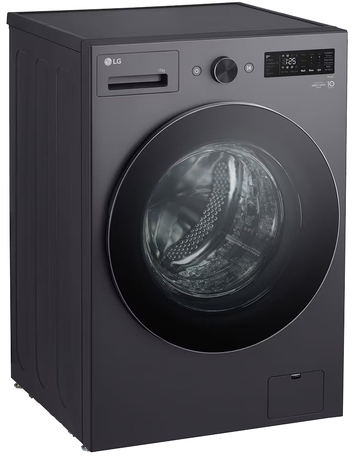غسالة ملابس ال جي فول اوتوماتيك ، تحميل أمامي ، 15 كيلو - مجفف 8 كيلو ، شاشة ديجيتال ، سيلفر غامق ، F0Z6DRP24