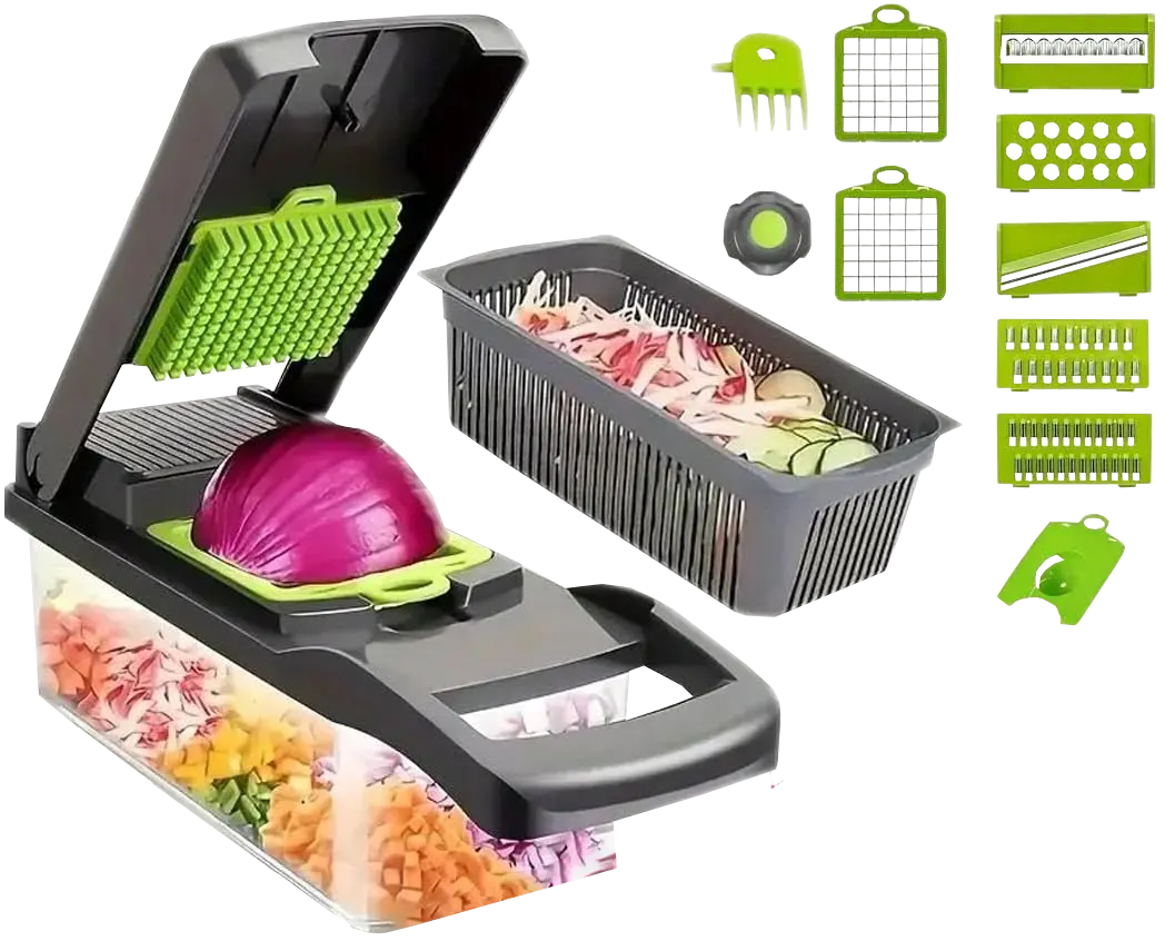 Vegetable Cutter 16-Piece  , 48-3