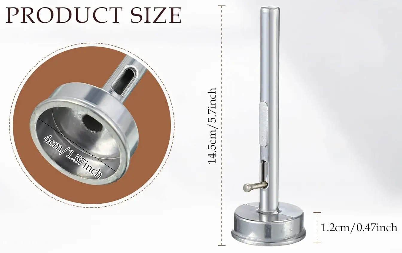 Aluminum Taamiya Making Mold, Silver