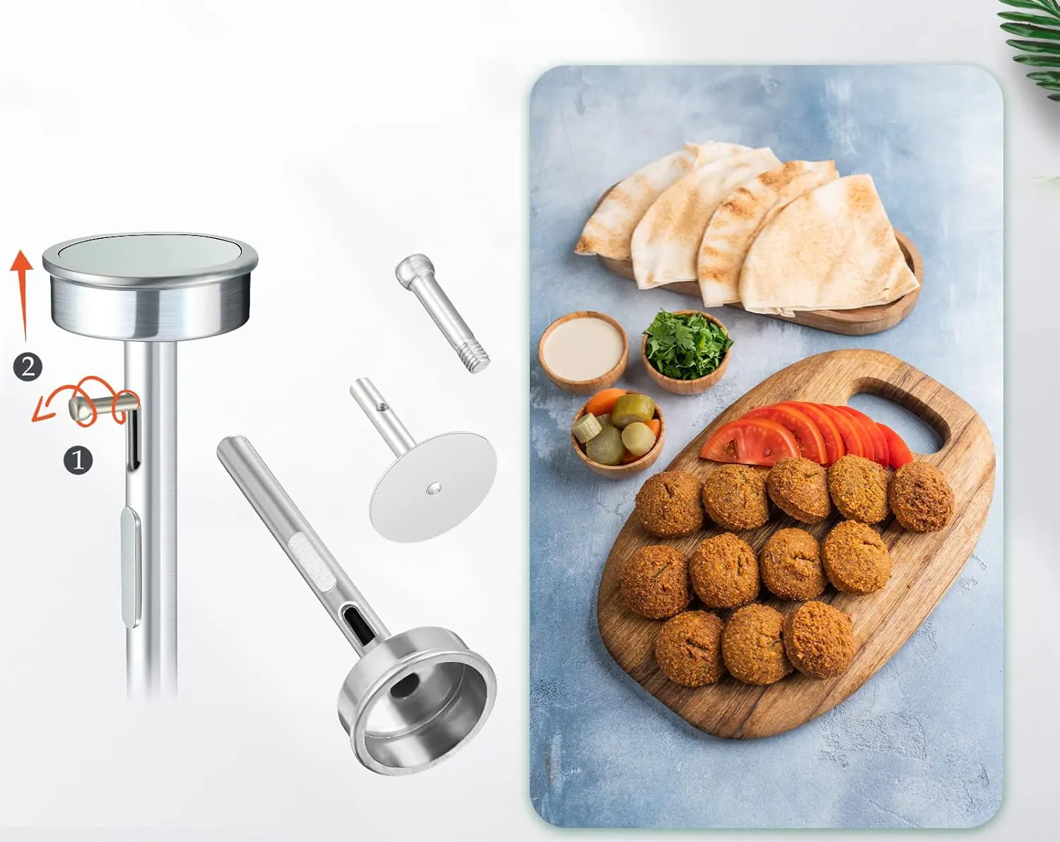 Aluminum Taamiya Making Mold, Silver