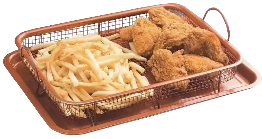 صنية تحمير بالشبكه من كوبر