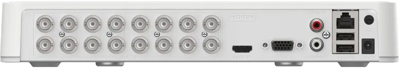 Hikvision DVR, 16 Channel, 5 MB, SATA Port, VGA Port, Audio Port, White, DS-7116HQHI-M1-T