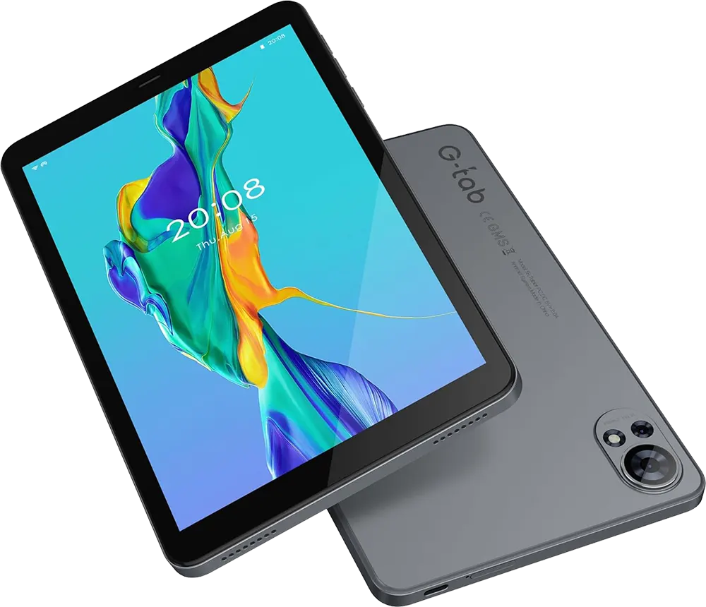 تابلت جي تاب تي 8 اس، شاشة 8 بوصة، ذاكرة داخلية 64 جيجابايت، رامات 4 جيجابايت، واي فاي فقط، لون رمادي