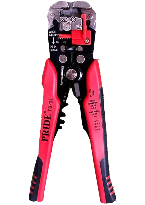 Pridi Automatic Wire Stripper, 3 in 1, Metal, PB 701
