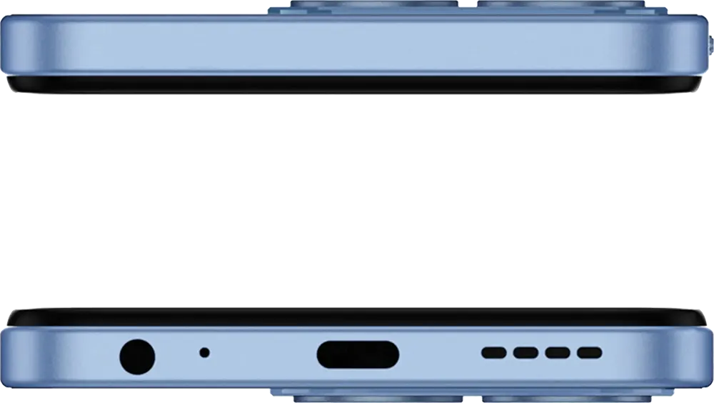 Itel A90 Dual SIM Mobile, 256GB Memory, 4GB RAM, 4G LTE, Aurora Blue