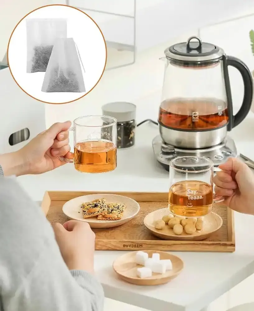 Tea and Spice Filter Bags, 100 Count, Disposable, 049