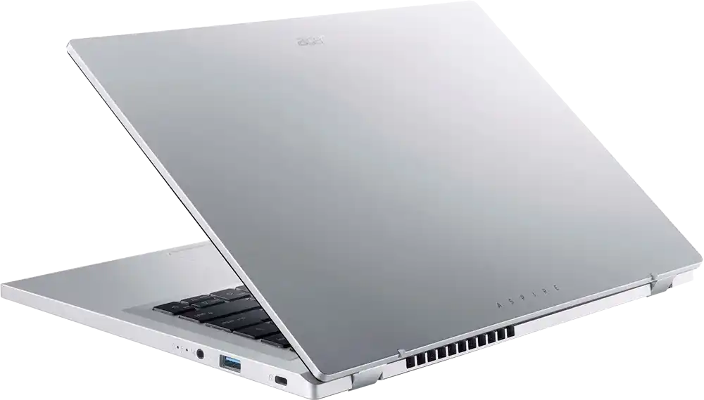 لابتوب أيسر أسباير لايت 14 AL14-51P-5866، معالج إنتل كور I5-1334U، رامات سعة 8 جيجابايت، هارد ديسك SSD سعة 512 جيجابايت، شاشة WUXGA مقاس 14 بوصة، كارت شاشة إنتل فائقة الدقة، نظام التشغيل ويندوز 11 هوم، لون فضي فاتح