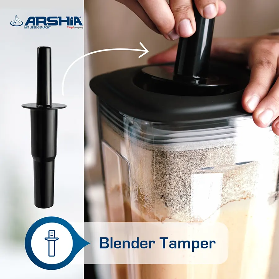 Arshia Electric Blender, 2200 Watts, 2 Liters, Black, BL050-3251