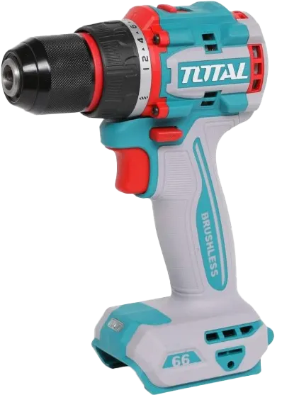 Drill Total Tools, 20V, 66N, without battery and charger, TIDLI206681