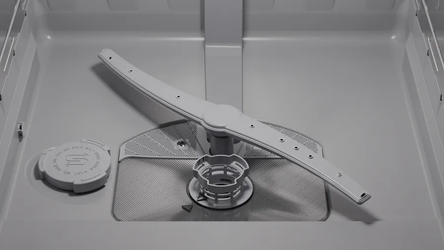 غسالة أطباق بوش سيريس 2 ، 60 سم ، 13 فرد ، 6 برامج ، شاشة ديجيتال ، مقاومة للبصمات ، استانلس ستيل ، سيلفر ، SMS26AI00V