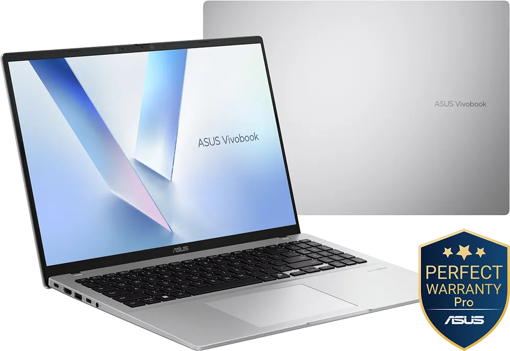 ASUS Vivobook 16 X1607QA-MB054W Laptop, Snapdragon® X  X1 26 100, 16GB RAM, 1TB SSD Hard Disk, 16.0 Inch WUXGA Display, Integrated Qualcomm® Adreno Graphics Card, Windows 11 Home, Cool Silver