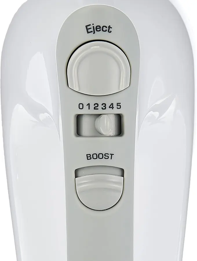 Arshia Electric Egg Beater, 400 Watts, 5 Speeds, White, HM 092-2287