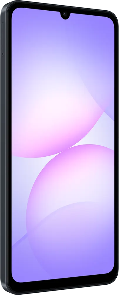 موبايل سامسونج جلاكسي A07، ثنائي الشريحة، ذاكرة داخلية 128 جيجابايت، رامات 6 جيجابايت، شبكة الجيل الرابع إل تي إي، أسود