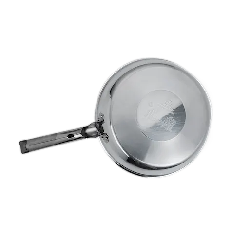 Al Ahram Classic Aluminum Frying Pan, Size 26, Stainless Steel Handle