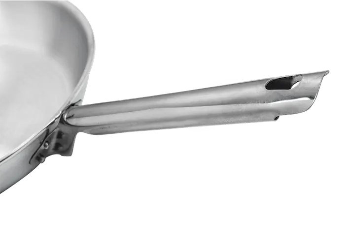 Al Ahram Classic Aluminum Frying Pan, Size 22, Stainless Steel Handle