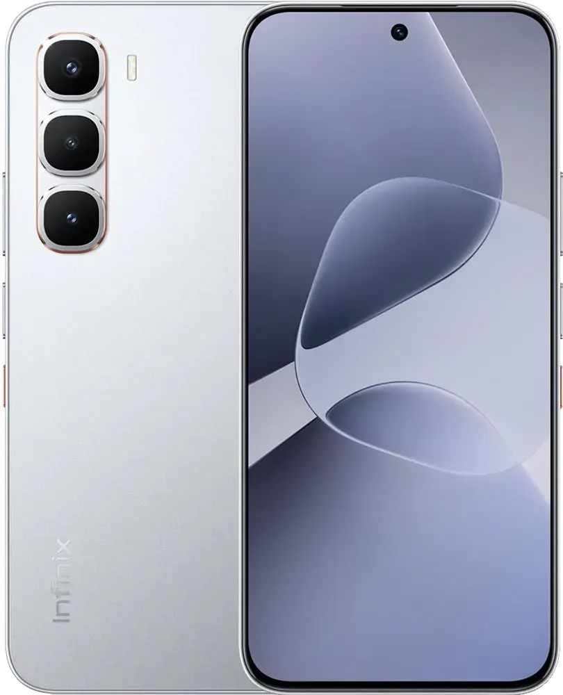 Infinix Hot 60 Pro Dual SIM Mobile, 256GB Internal Memory, 8GB RAM, 4G LTE, Silver