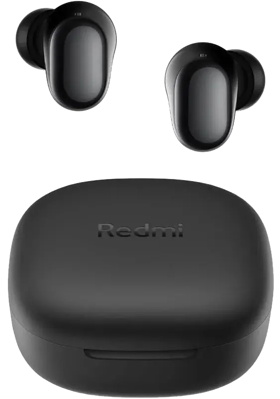 Redmi Buds 6 Play Earbuds, Bluetooth 5.4, AI Noise Reduction, Black , M2420E1