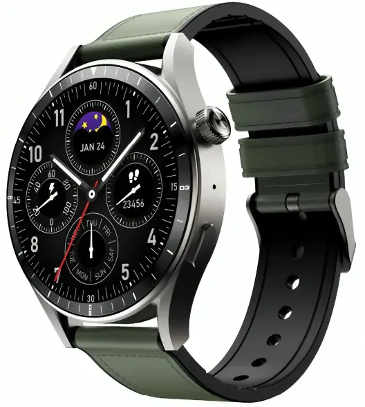 ساعة انفينيكس سمارت اكس واتش N4 برو ، شاشة اموليد 1.43 بوصة ، بلوتوث 5.3 ، بطارية 300mAh  ، تدعم المكالمات ، مقاومة للماء ، تيتانيوم جراي ، XW4E