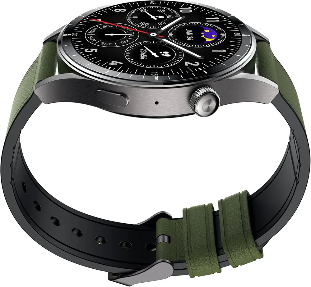 ساعة انفينيكس سمارت اكس واتش N4 برو ، شاشة اموليد 1.43 بوصة ، بلوتوث 5.3 ، بطارية 300mAh  ، تدعم المكالمات ، مقاومة للماء ، تيتانيوم جراي ، XW4E