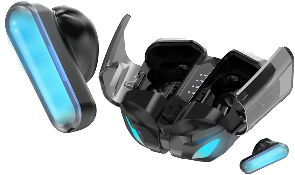 Infinix TWS GT BUDS 3 Earphones, Bluetooth V5.3, LED Effects, 400mAh Battery, Water Resistant, Black, XE30S