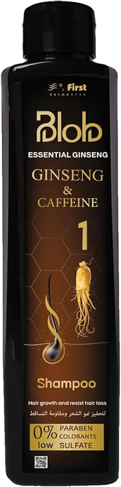 Blob Ginseng & Caffeine Shampoo, 850 Ml