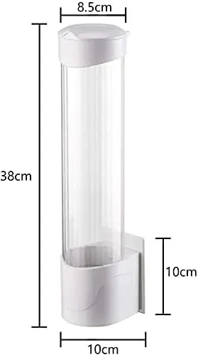 ديسبنسر أكواب ورقية مع لاصق  473 مل ، الوان متعددة ، 73-2