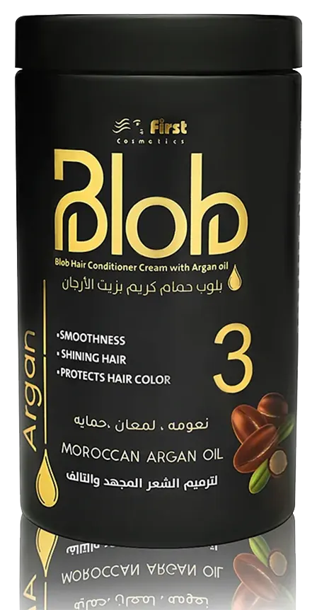 حمام كريم بزيت الارجان المغربي من بلوب، 1000 مل