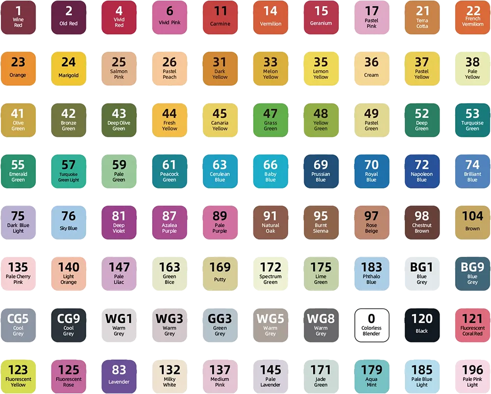 Deli Dual Tip Chisel & Regular Marker Pen, Assorted Colors, 70806