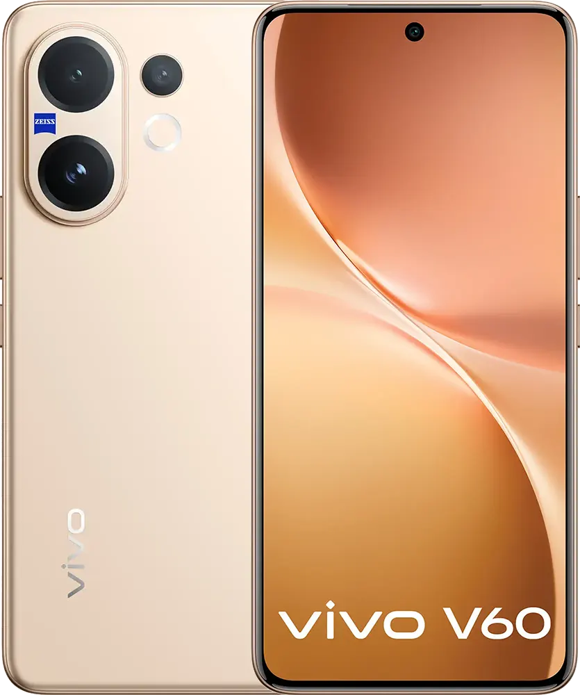 موبايل فيفو V60 ثنائي الشريحة، ذاكرة 256 جيجابايت، رامات 12 جيجابايت، شبكة الجيل الخامس، ذهبي