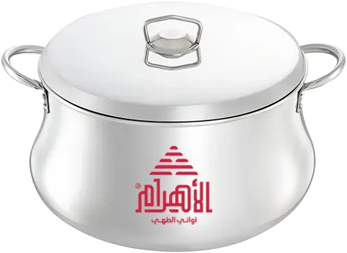 Al Ahram Pompeii Classic Cookware Set, 16 Pieces, Aluminum