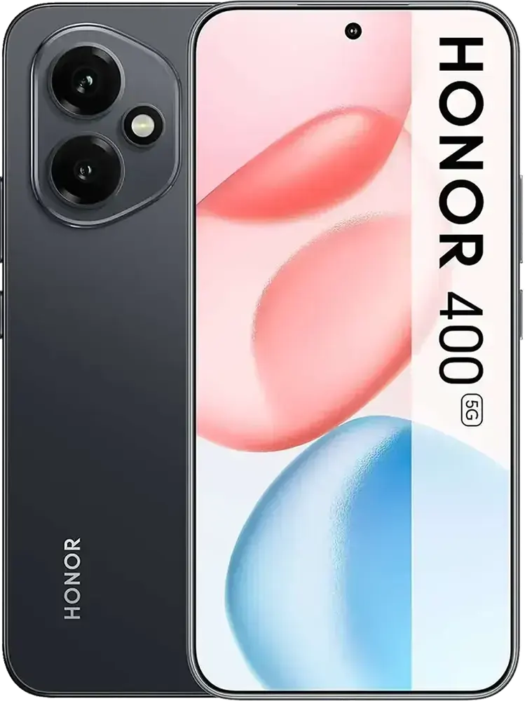 Honor 400 Dual SIM Mobile, 512GB Internal Memory, 12GB RAM, 5G Network, Midnight Black
