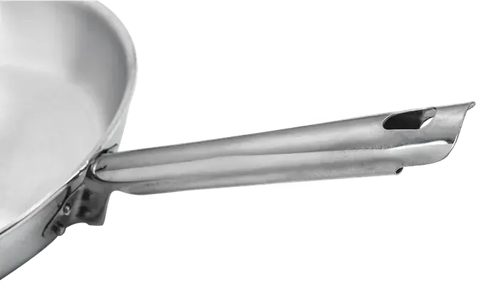 Al Ahram Classic Aluminum Frying Pan, Size 20, Stainless Steel Handle