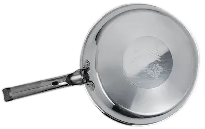Al Ahram Classic Aluminum Frying Pan, Size 20, Stainless Steel Handle
