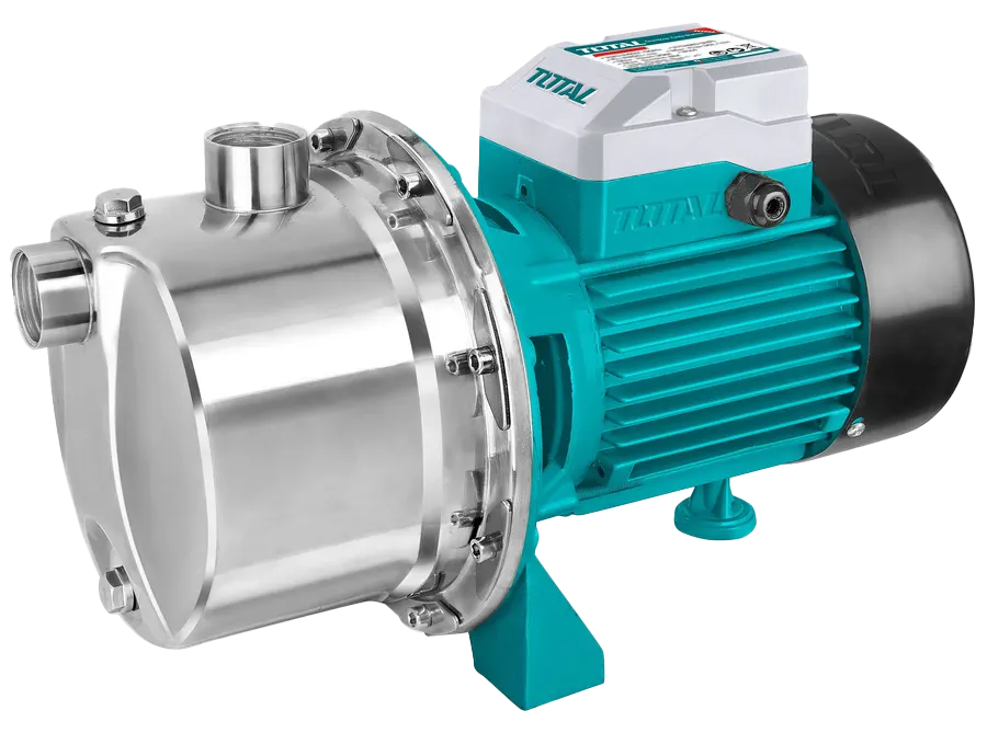 Total Tools Water Motor, 750 Watt, 1 HP, Stainless Steel Body, Blue, TWPS375062