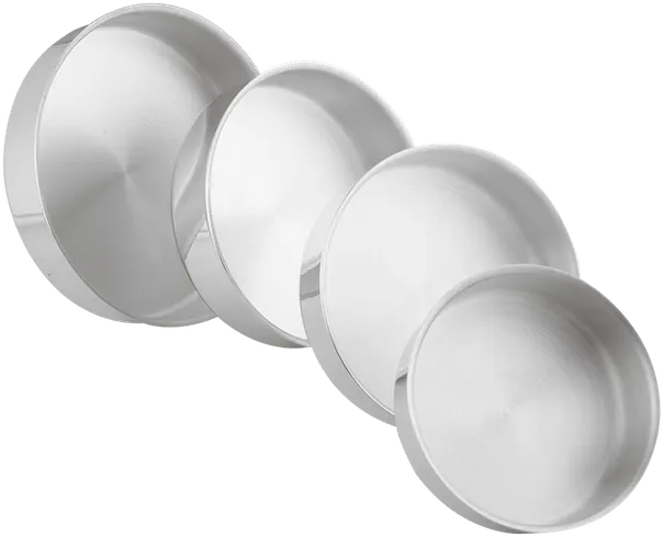 طقم صواني فرن كلاسيك الاهرام، 4 قطعة، الومنيوم