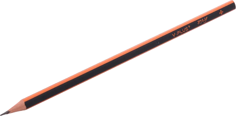 علبة اقلام رصاص واي بلس، 12 قللم، أسود