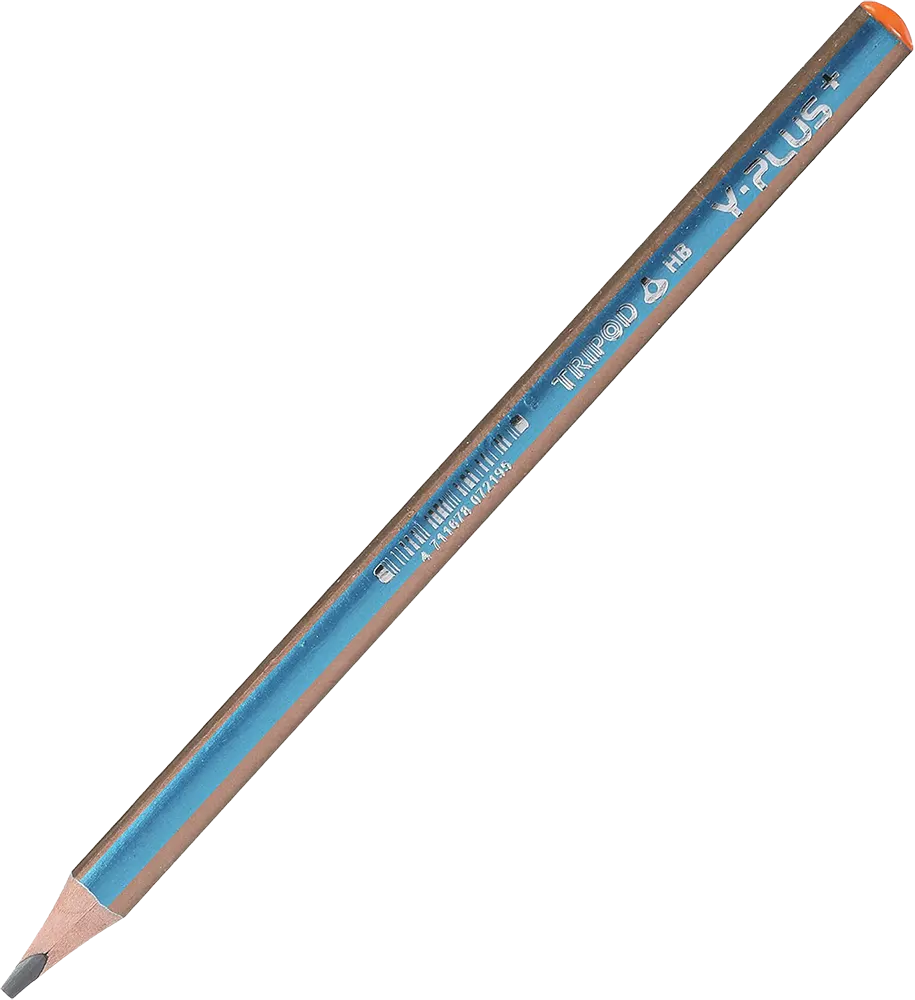 Y-Plus Jumbo Triangle Pencil, Blue
